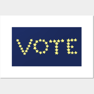 Vote (Stars) Posters and Art